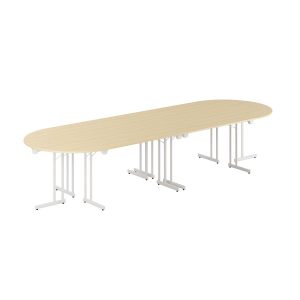 Konferensbord - 360x120cm - Hopfällbart bord