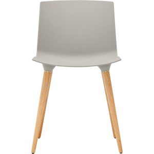 TAC stol med plastsäte (matt)