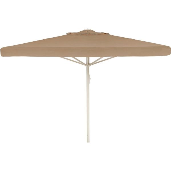 Kæmpeparasol - 3x3m m/frisekant 280gr/m2 Polyester dug