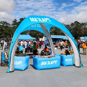 Tält till Air Cover 5x5m - Fullprint