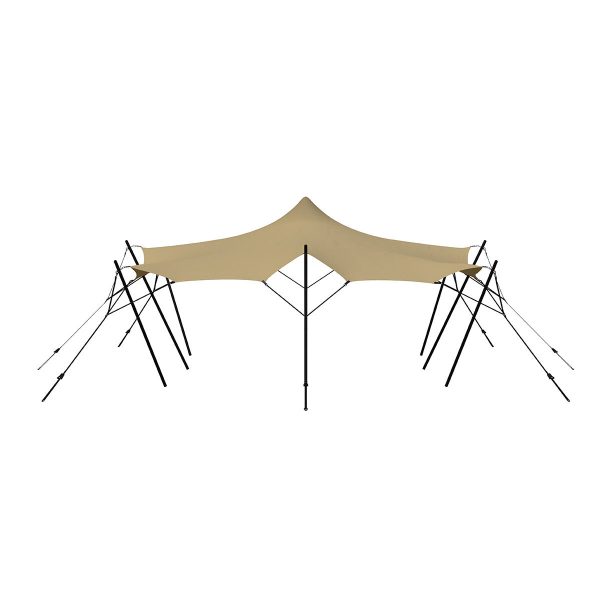 Stretch tent 6x6m - SAND - Komplet - Bild 3