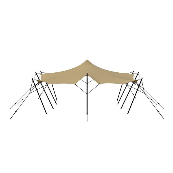 Stretch tent 6x9m -SAND - Komplet - Bild 3