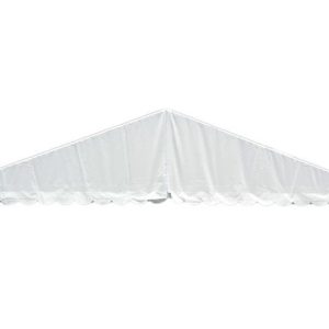 Gaveltrekant 6m vit PVC