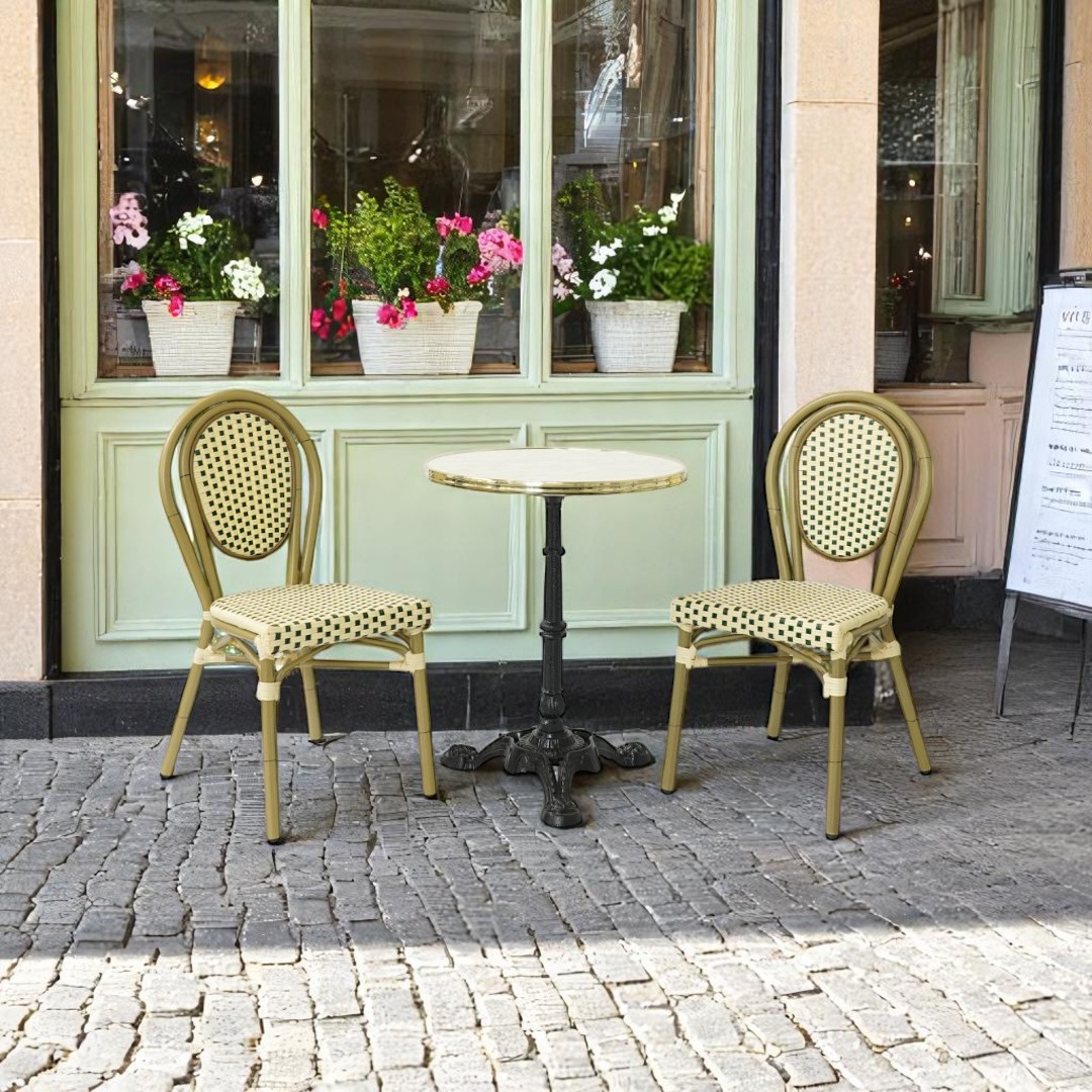 Cafépaket Paris | Grön-beige