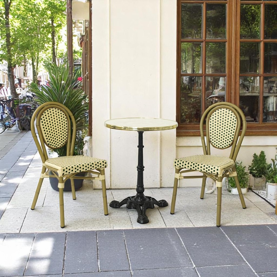 Cafépaket Paris | Grön-beige