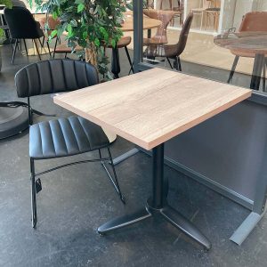 Inomhus laminat bordsskiva fyrkantig - ek