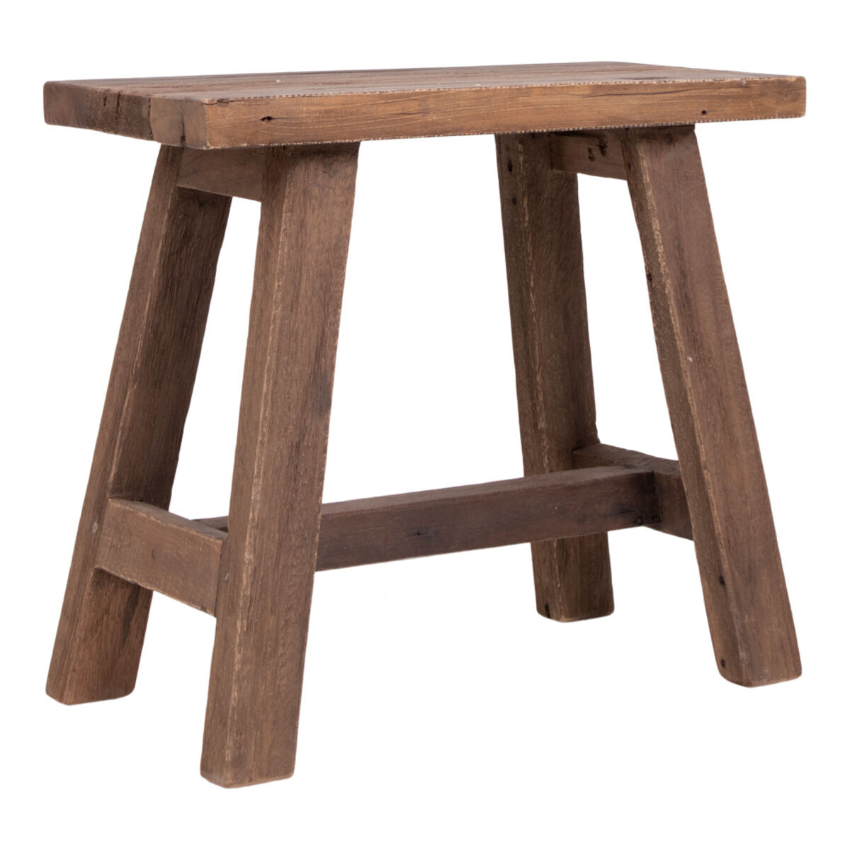 Teakbänk i återvunnen teak