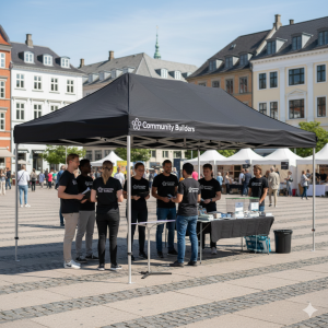 Stand Up Hopfällbart tält Komplett 4x6m Premium Plus