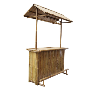Bambusbar med bambustak