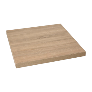 Sawcut Oak bordsskiva fyrkantig DuroLight