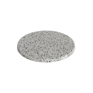 Terrazzolook bordsskiva rund