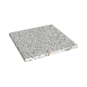Terrazzolook bordsskiva fyrkantig