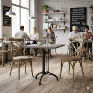 Cafépaket Crossback med flät