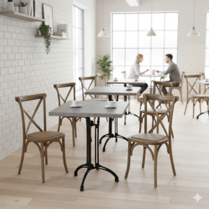 Cafépaket Crossback med flät