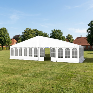 Partytält Komplett 12 x 6 mtr. VIT