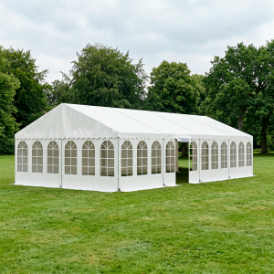 Partytält Komplett 6 x 12 mtr. VIT