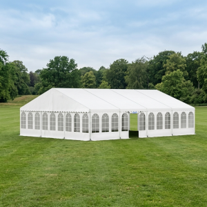 Partytält Komplett 9 x 12 mtr. VIT