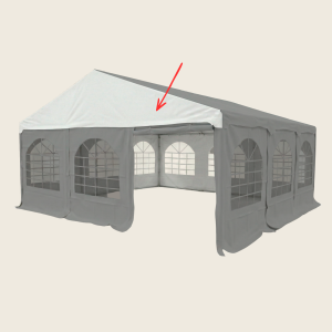 Tent for Events Ta med gavl