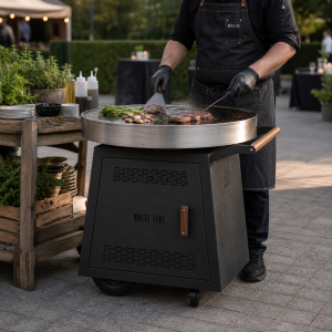 Blaze, White Fire Gasolgrill