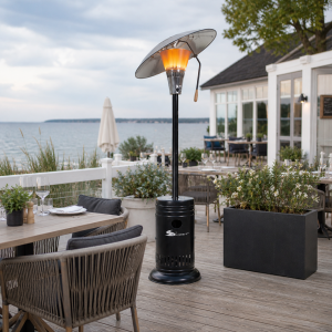Focus Terrassvärmare 13kW, Svart