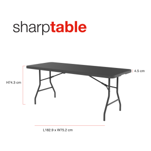 Zown New Classic - Sharp Table Fällbord