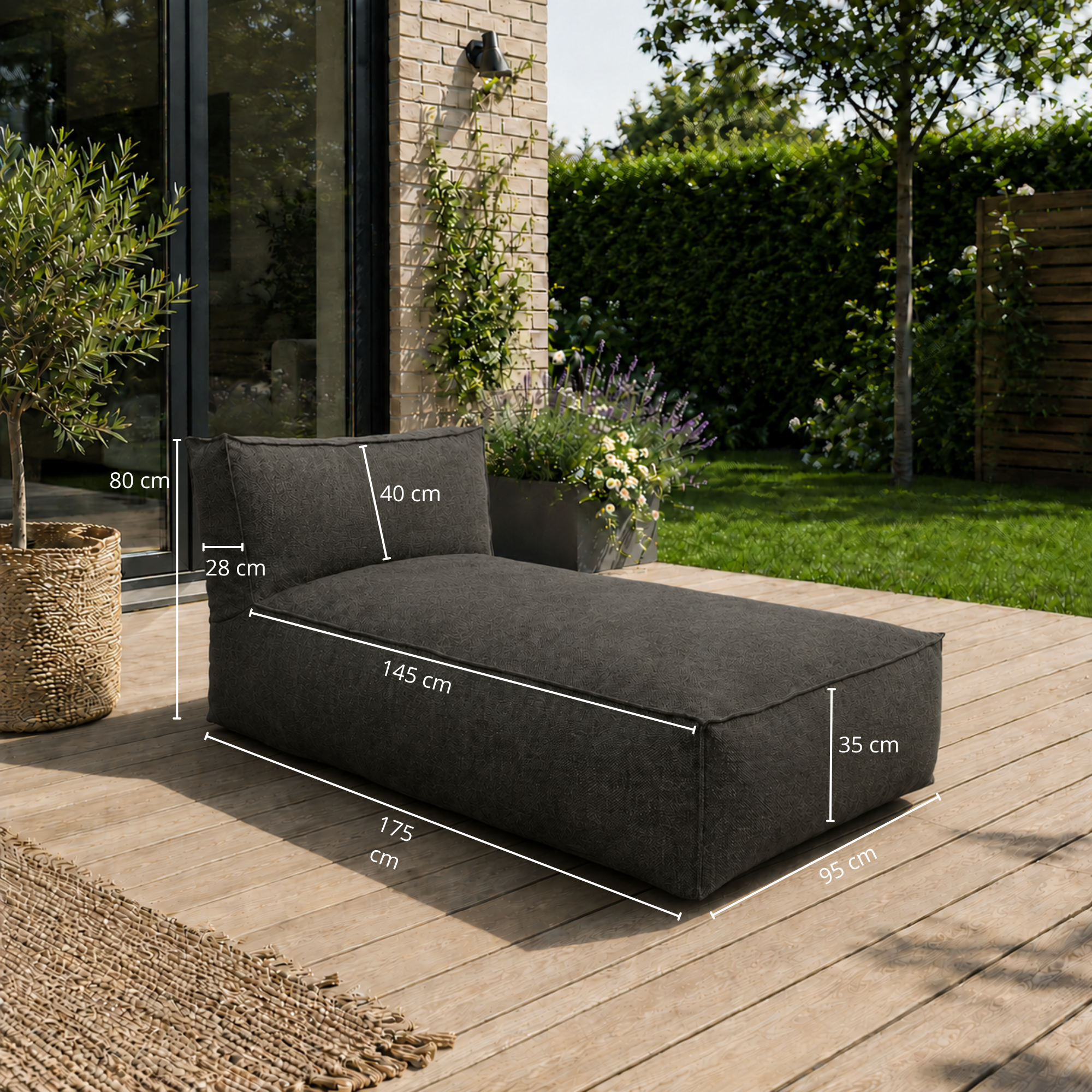 Cozy Louge Soffa chaiselongmodul