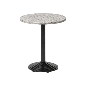 Terrazzolook bordsskiva rund