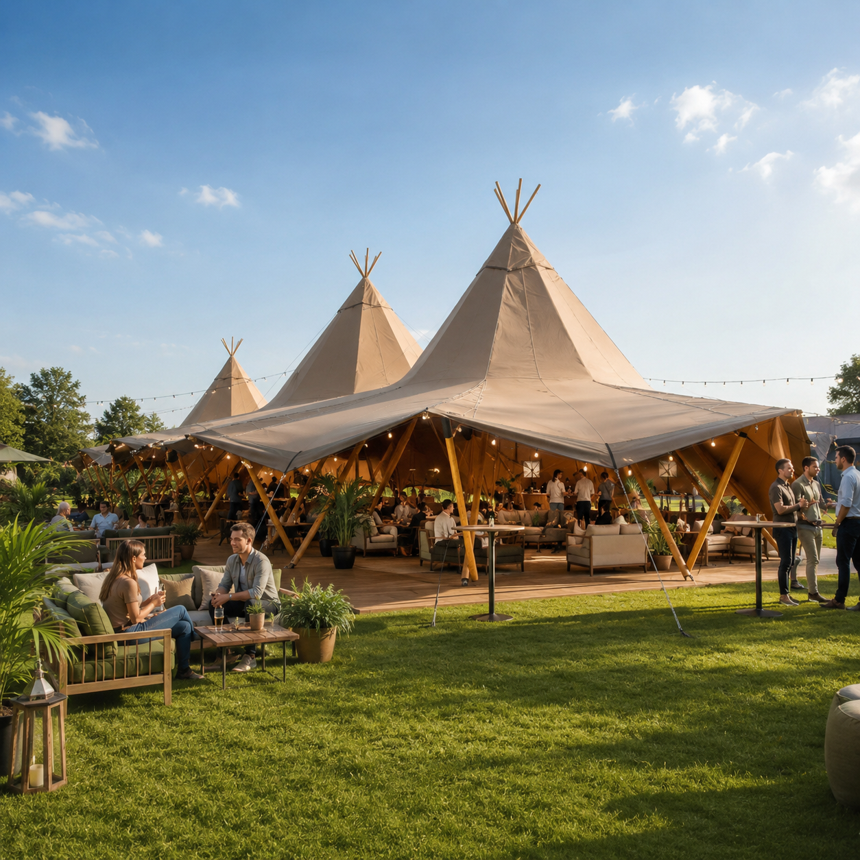 Teepee 8m Canvas