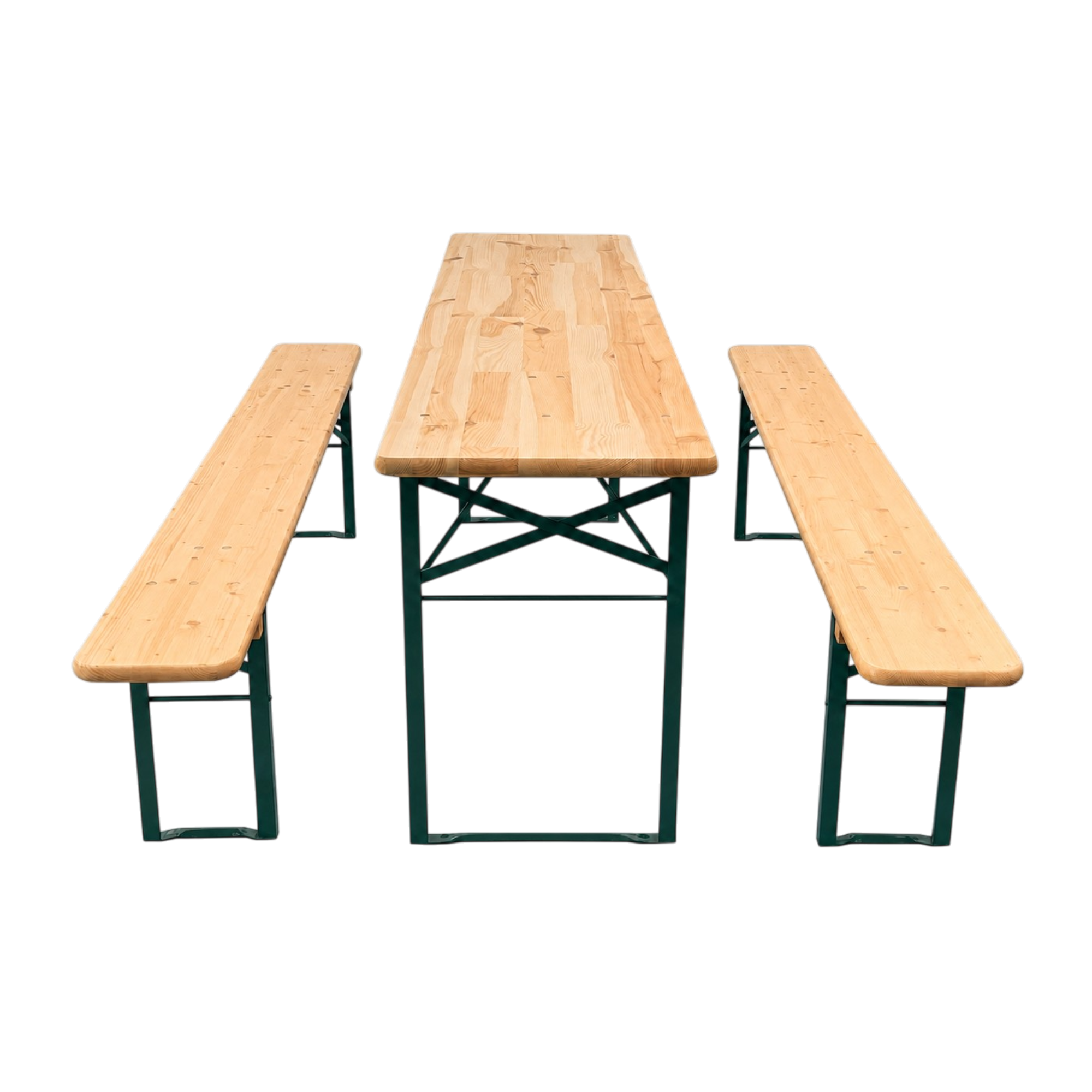 Standard bord-/bänkset 220x50cm Naturfärgad