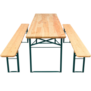 Standard bord-/bänkset 220x67cm Naturfärgad