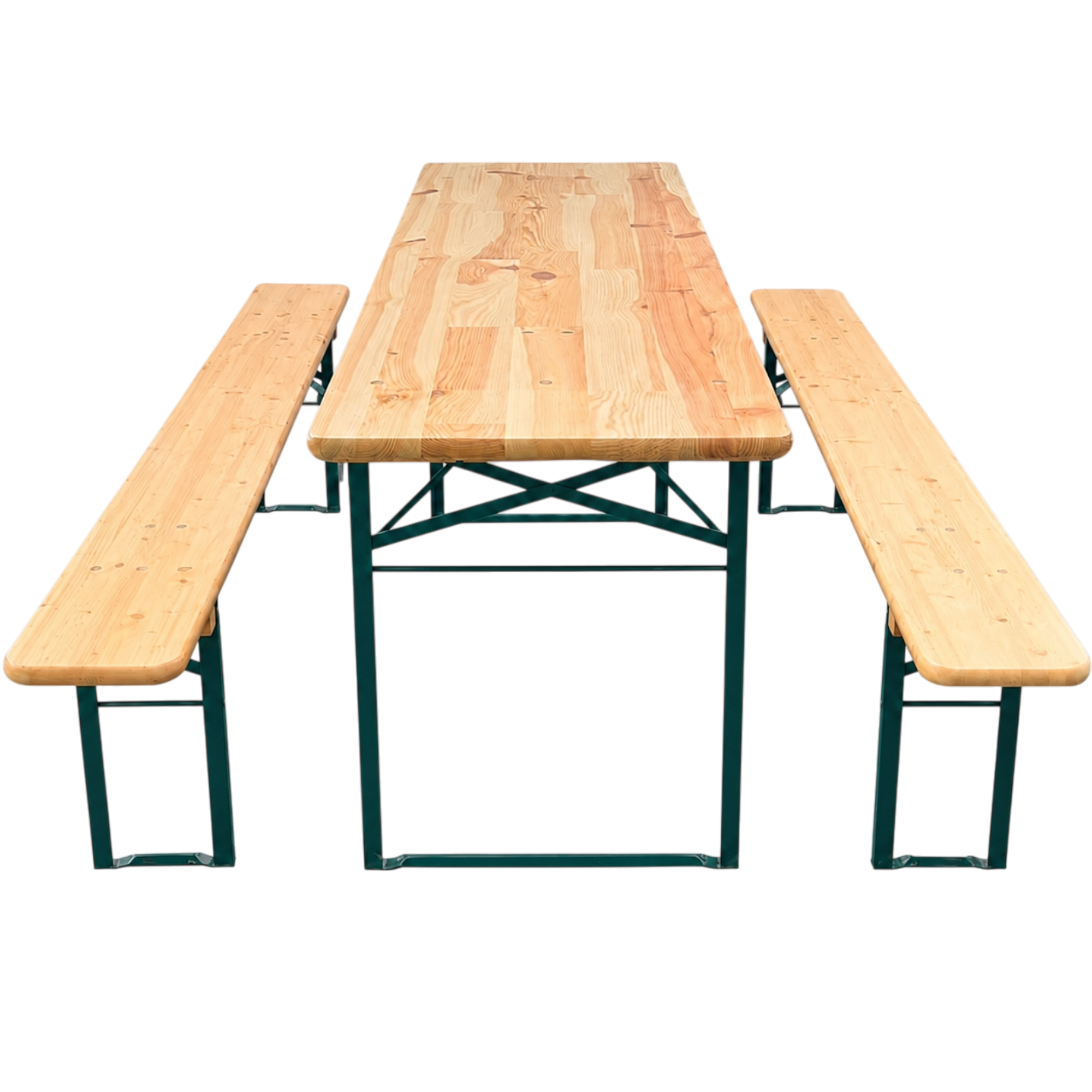 Standard bord-/bänkset 220x67cm Naturfärgad