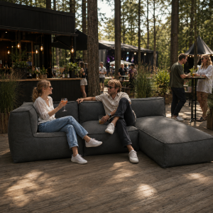 Cozy Lounge Harmony | Mörkgrå