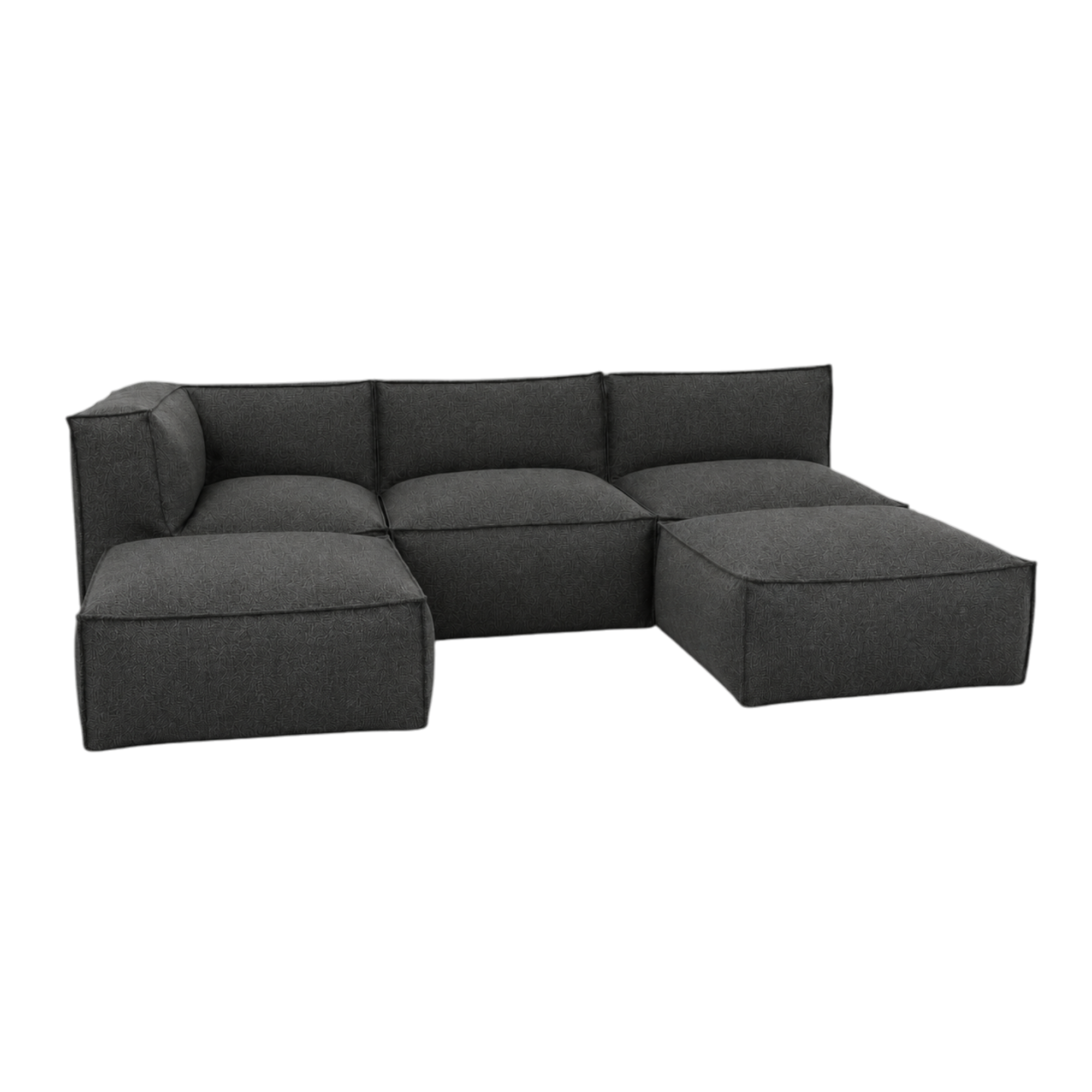 Cozy Lounge Family | Mörkgrå
