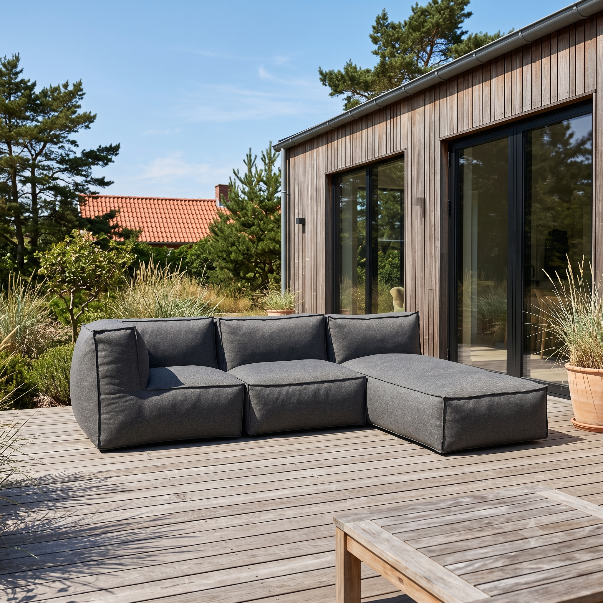 Cozy Lounge Harmony | Mörkgrå