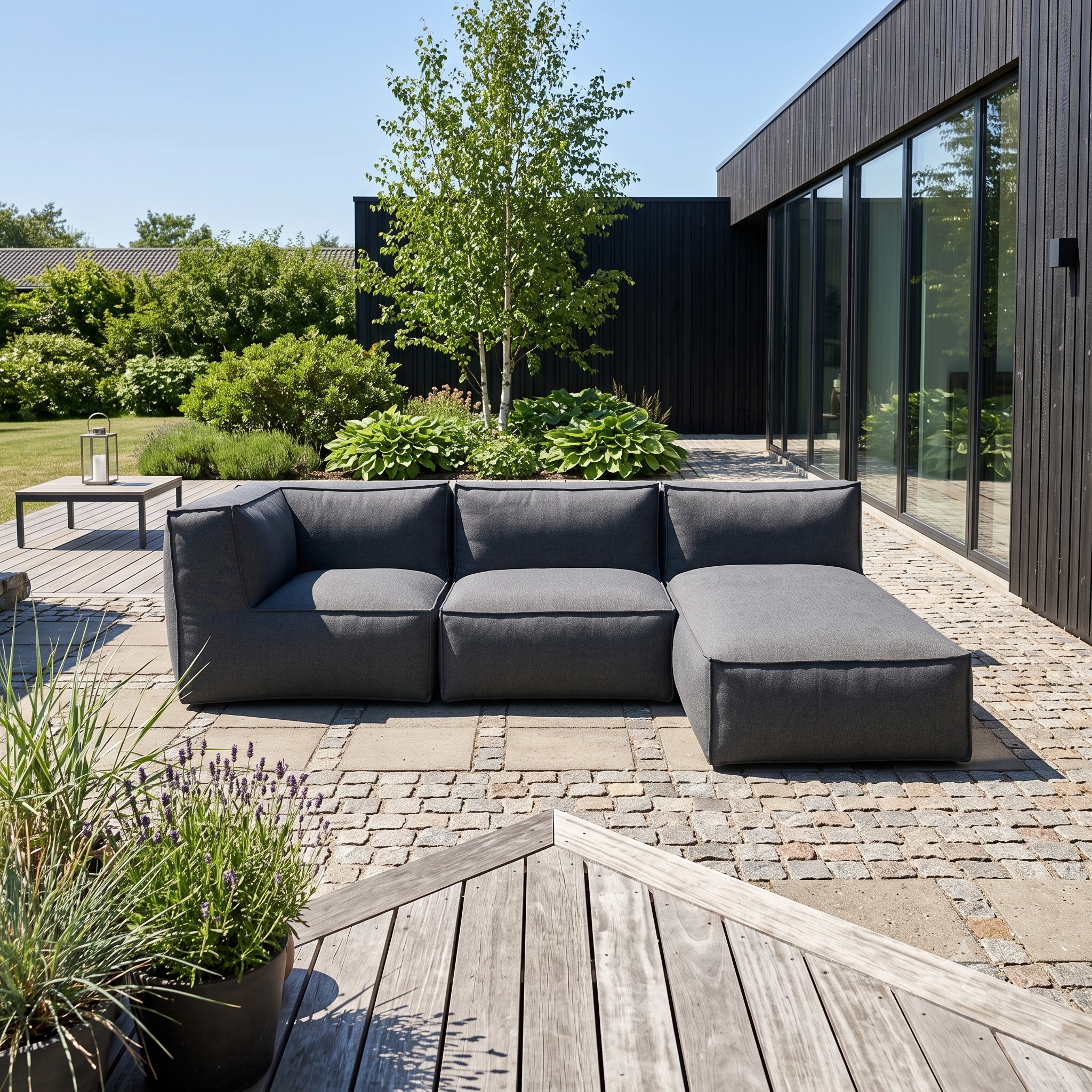 Cozy Lounge Harmony | Mörkgrå