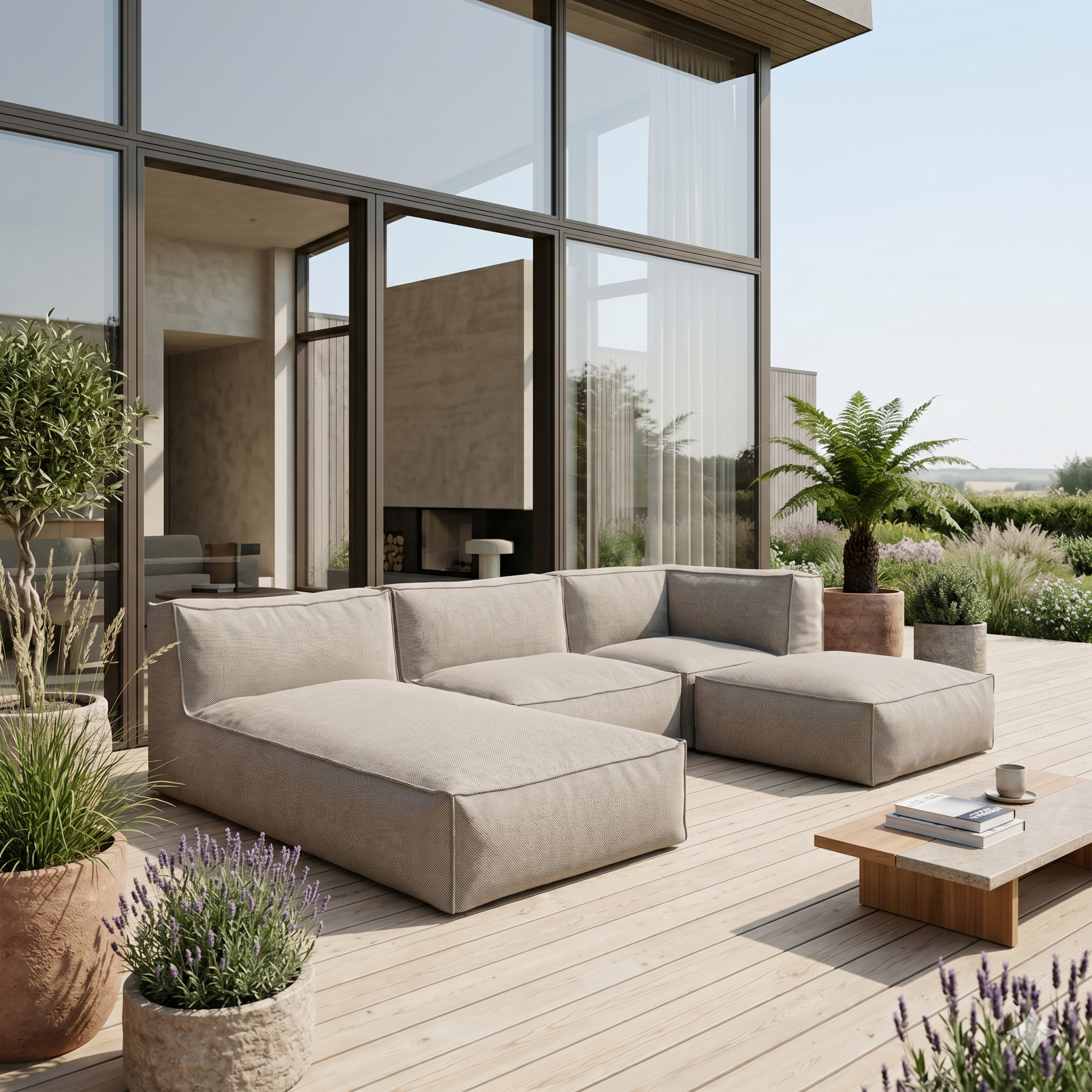 Mysig Lounge Retreat | Taupe