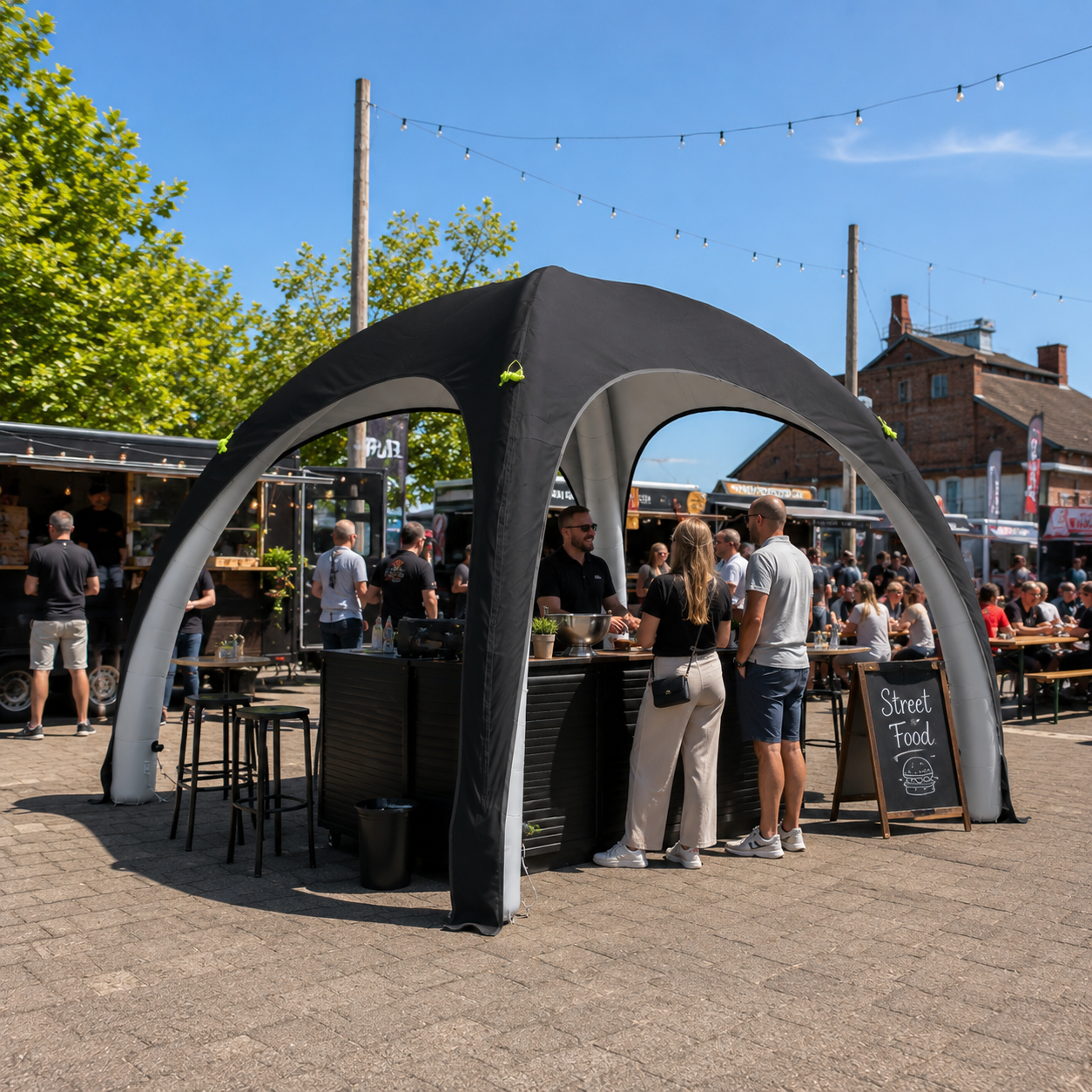 Komplett Air Cover 3x3m