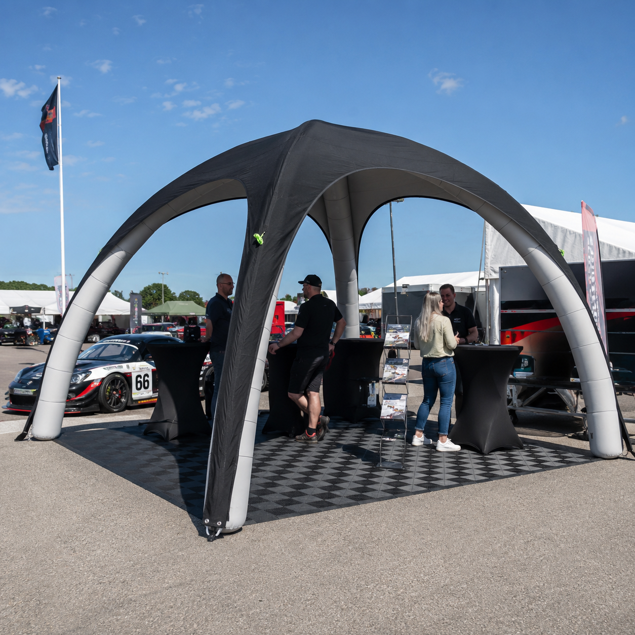 Komplett Air Cover 5x5m