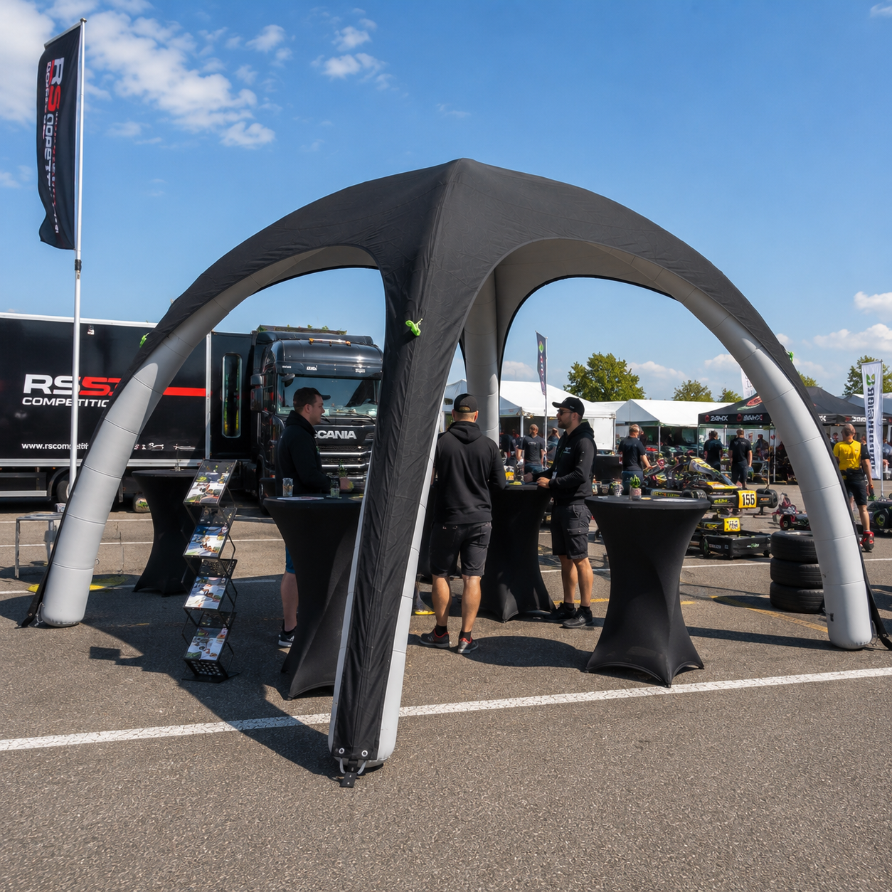Komplett Air Cover 5x5m