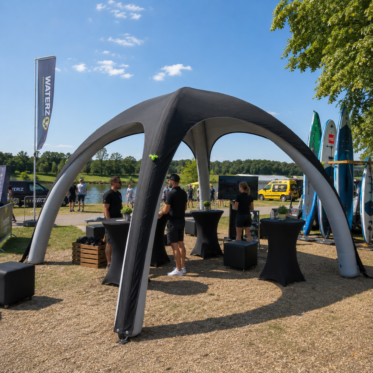 Komplett Air Cover 5x5m