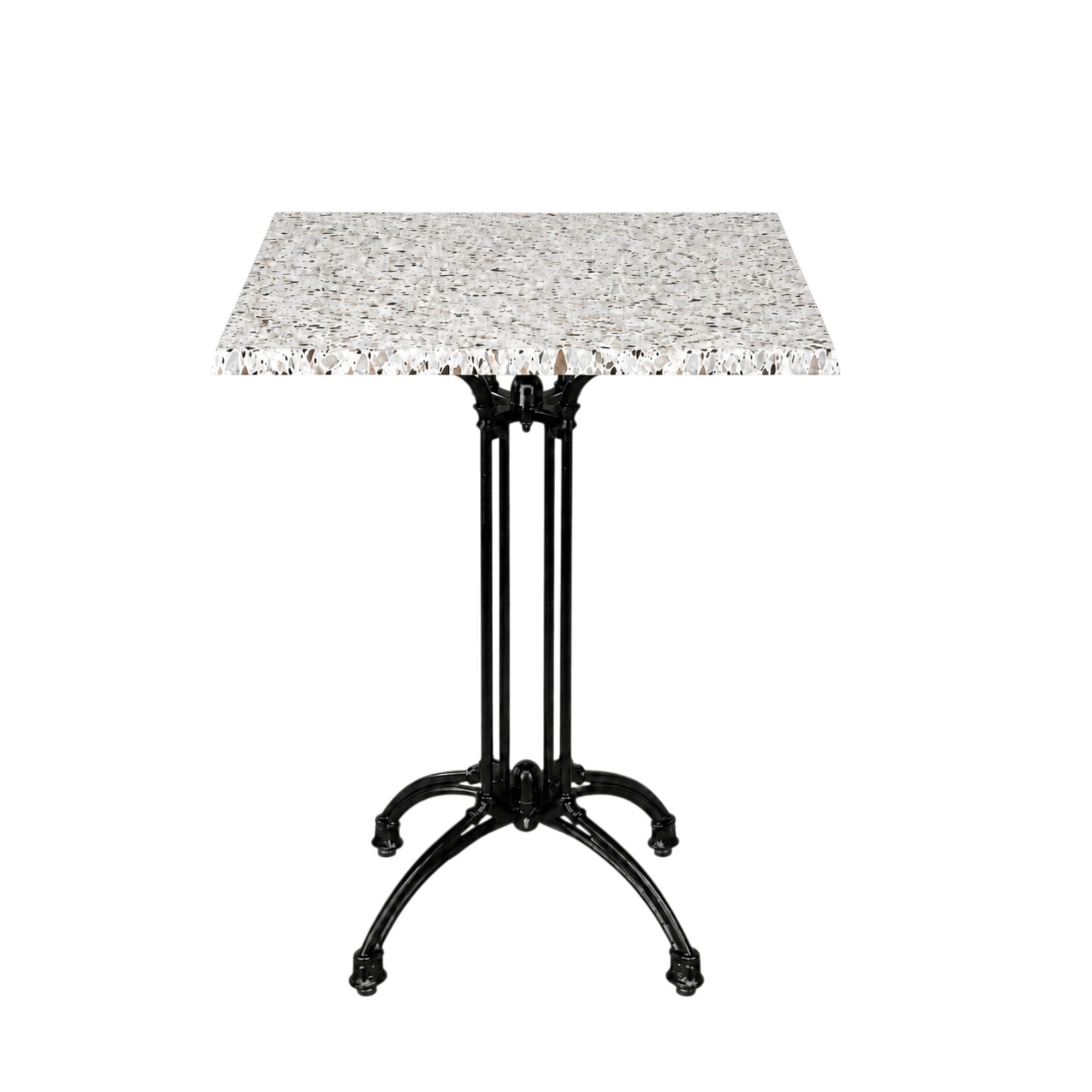 Terrazzolook bordsskiva fyrkantig