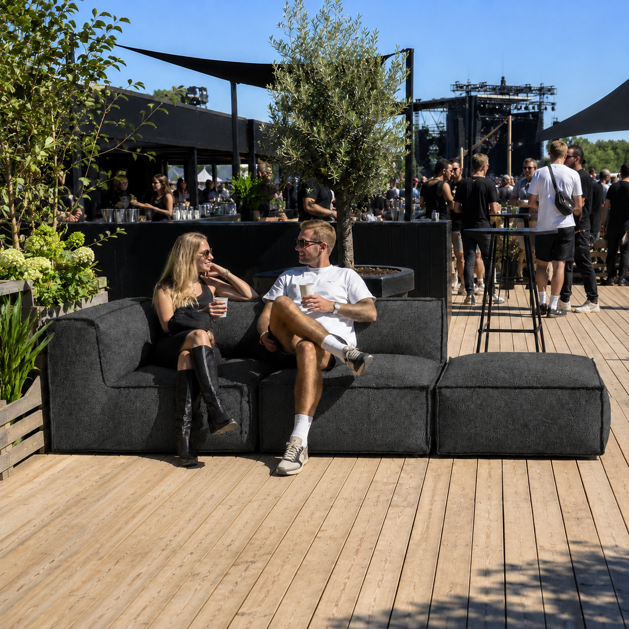 Cozy Lounge Comfort | Mörkgrå