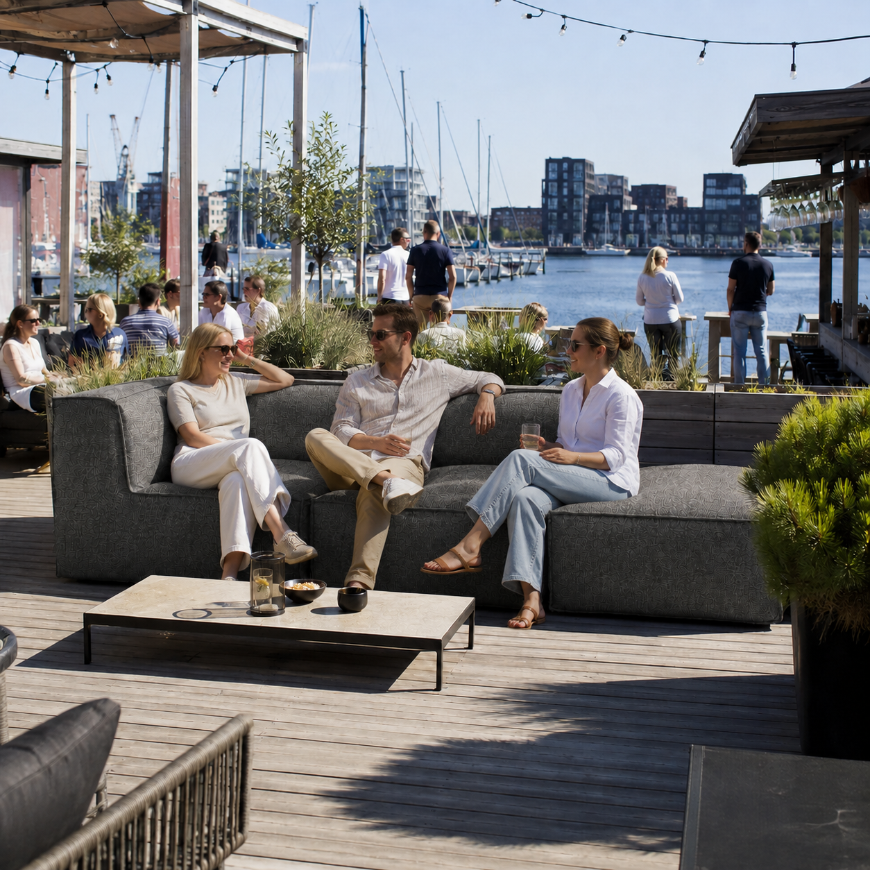 Cozy Lounge Comfort | Mörkgrå