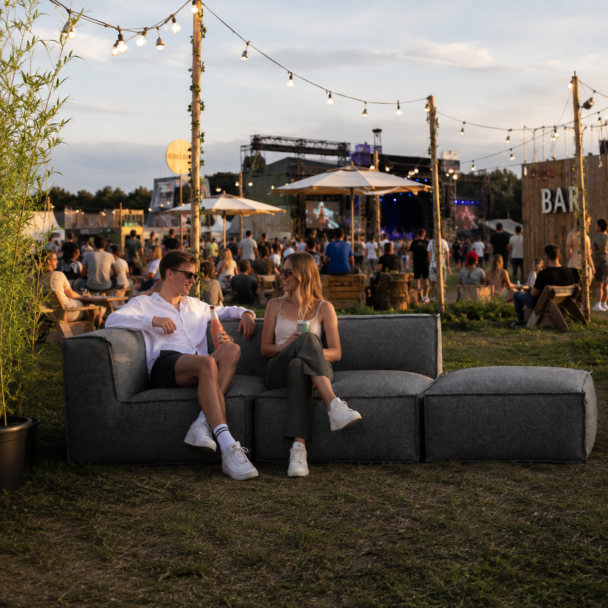 Cozy Lounge Comfort | Mörkgrå