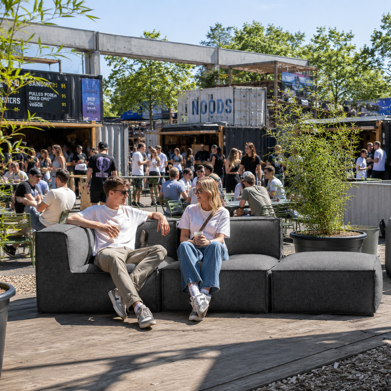 Cozy Lounge Comfort | Mörkgrå