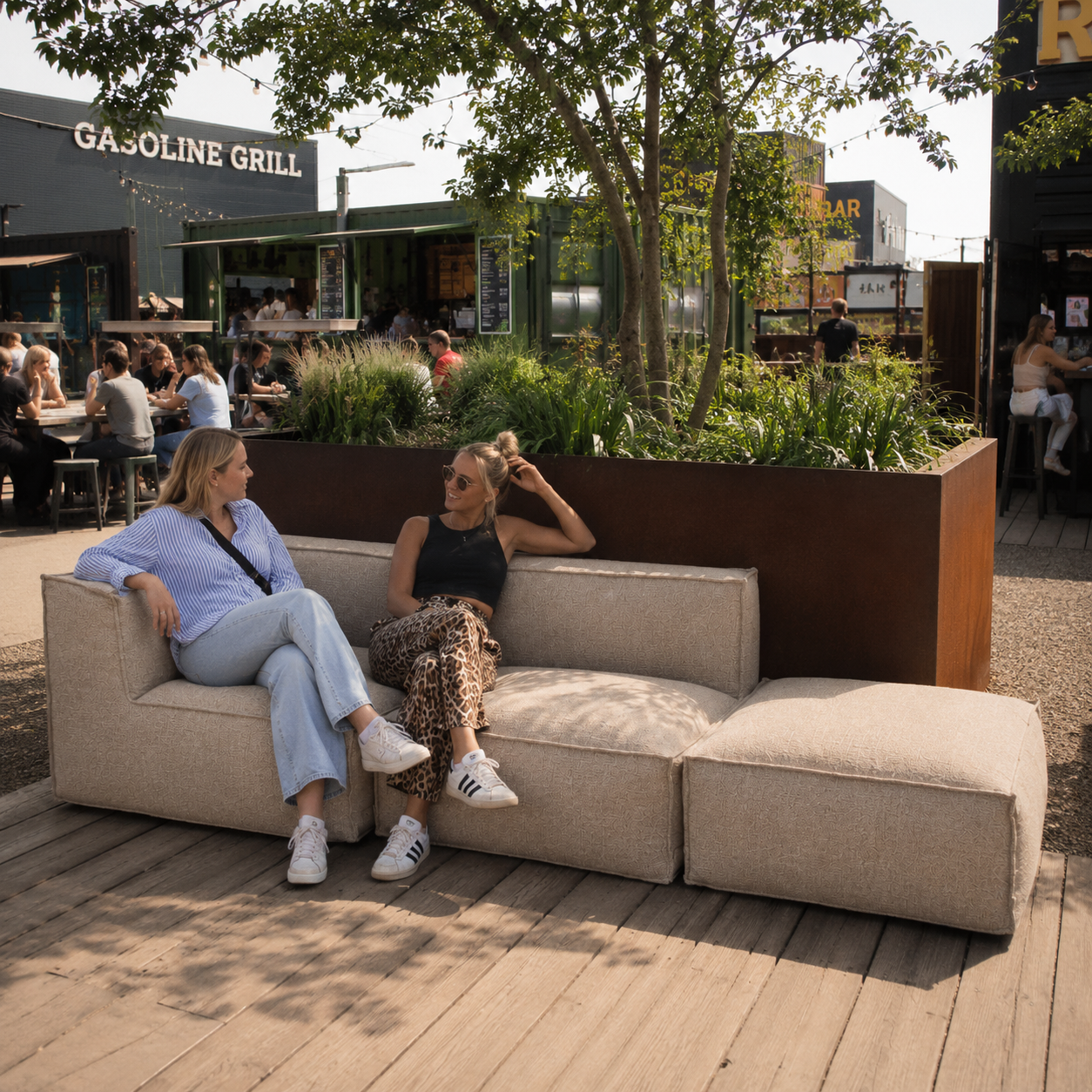 Cozy Lounge Komfort | Taupe