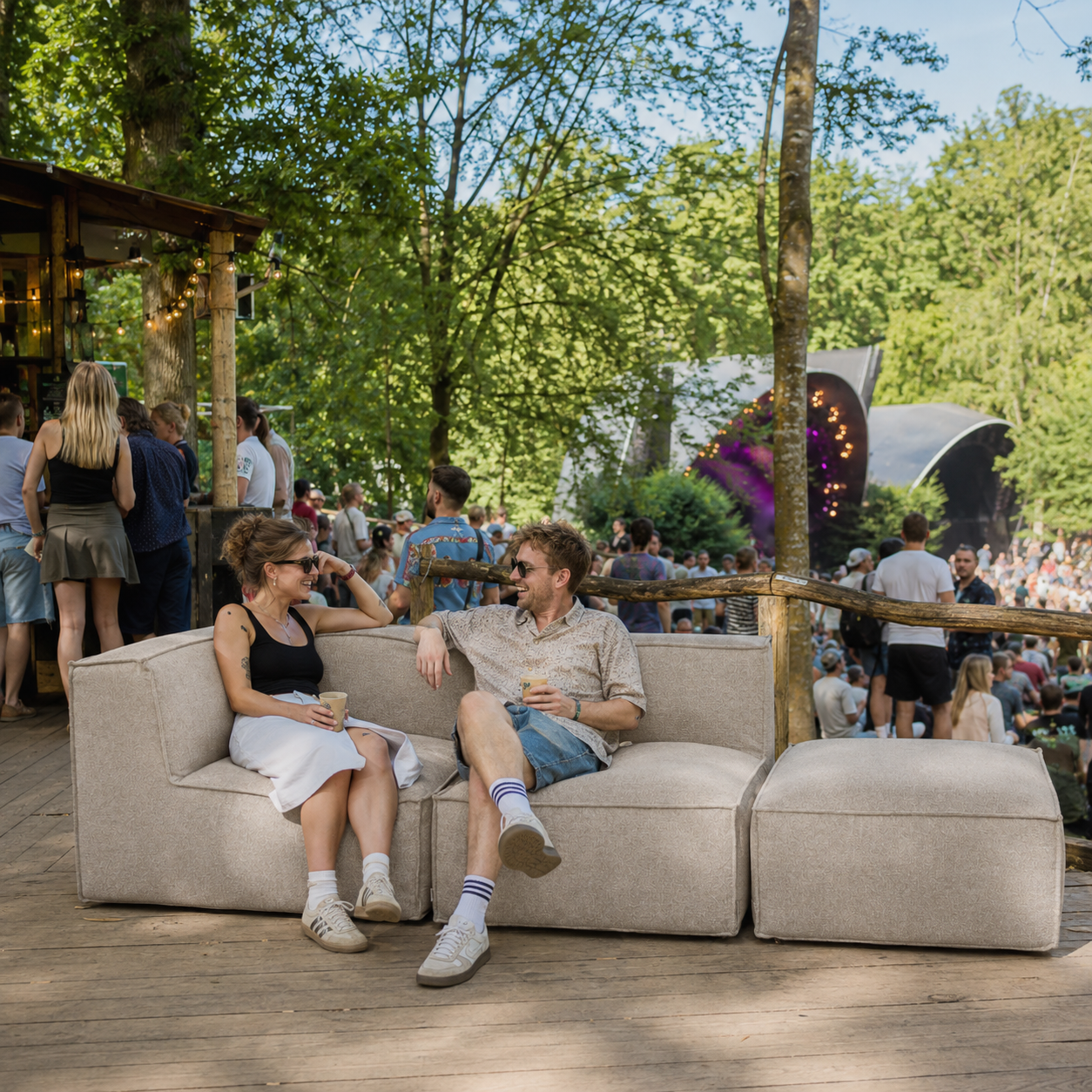 Cozy Lounge Komfort | Taupe