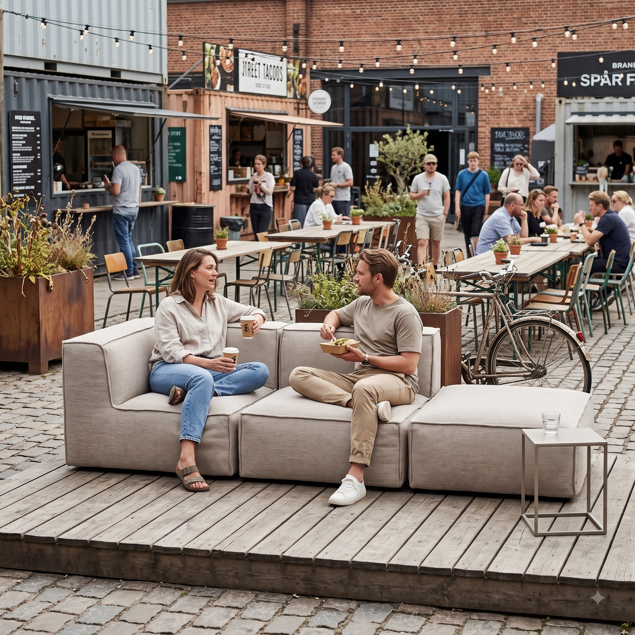 Cozy Lounge Komfort | Taupe