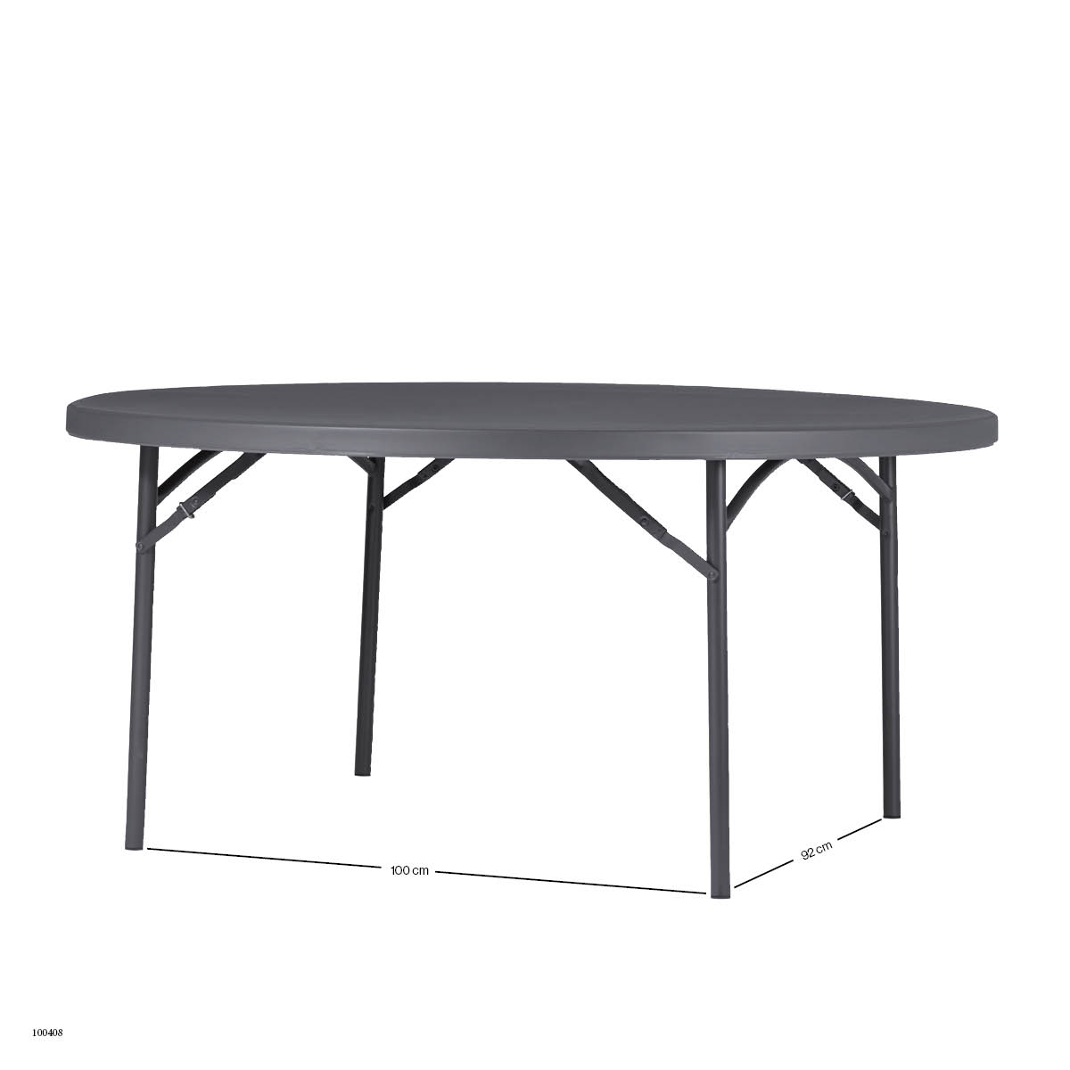 Zown New Classic – runt fällbord Planet Ø160 cm