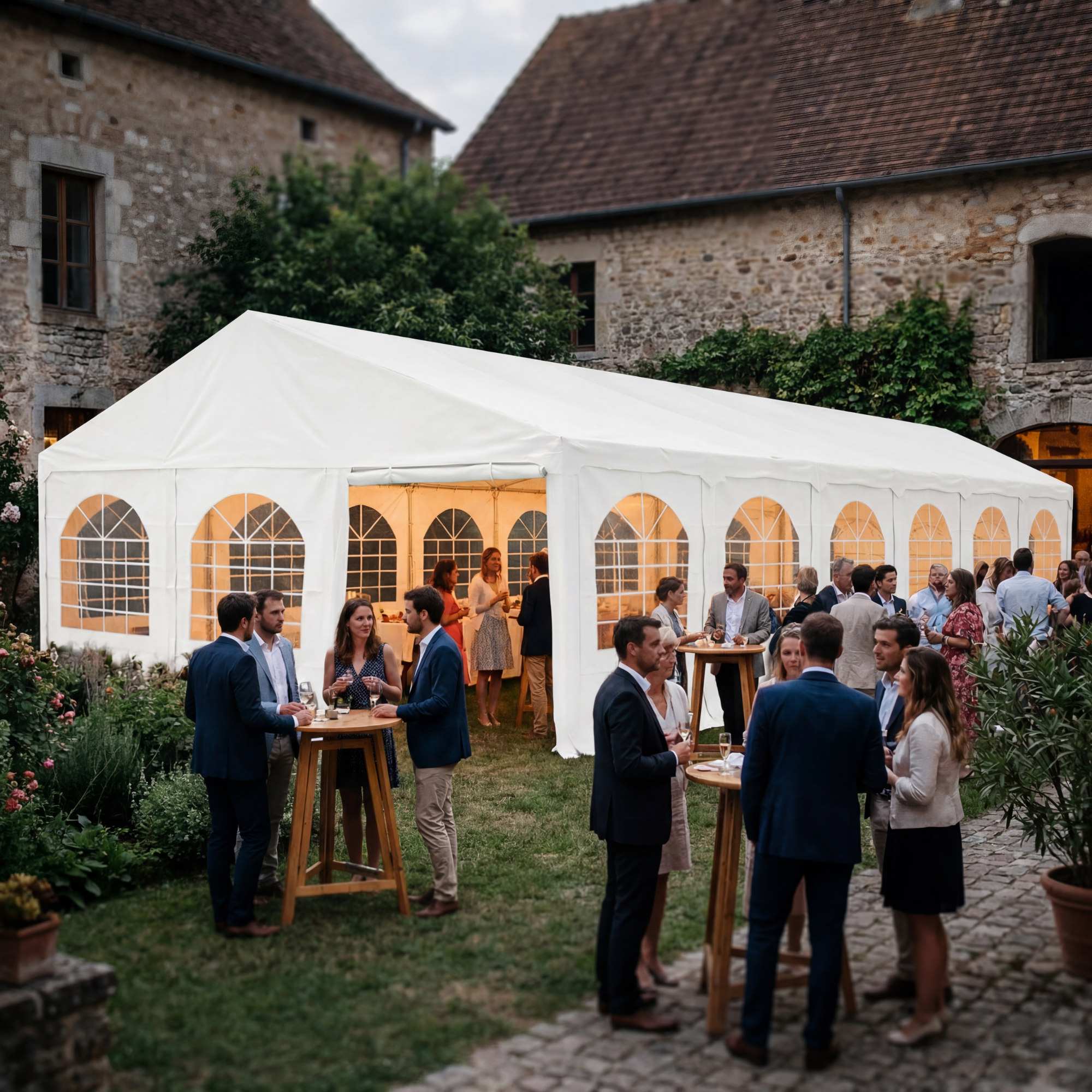 Tent for Events Komplett 6x12m